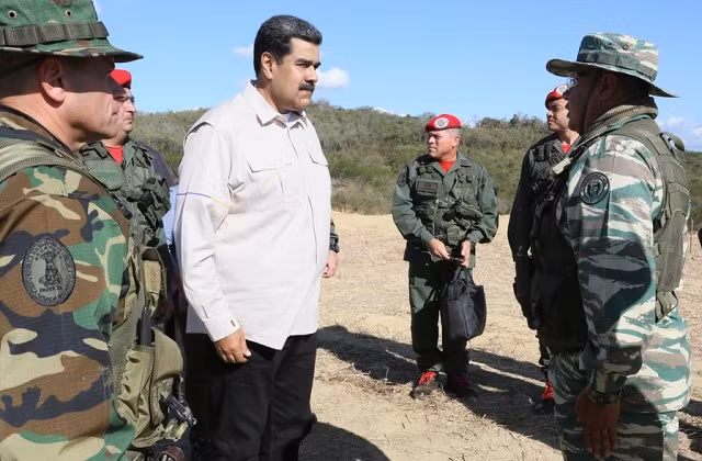 Tổng thống Maduro có mặt tại nơi diễn ra cuộc tập trận lớn nhất lịch sử Venezuela