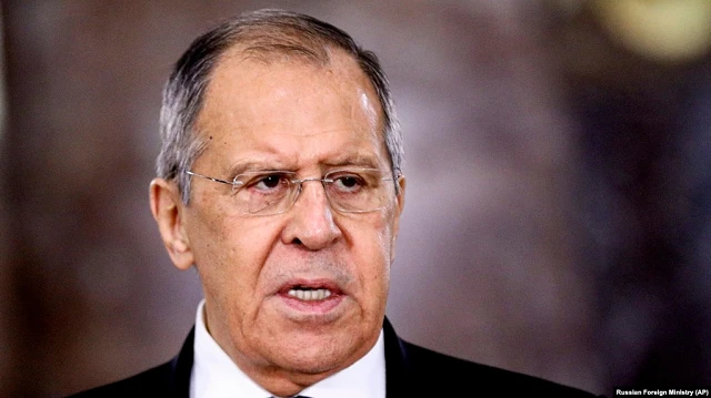 Bộ trưởng Ngoại giao Nga Sergei Lavrov.