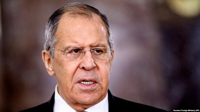 Bộ trưởng Ngoại giao Nga Sergei Lavrov.