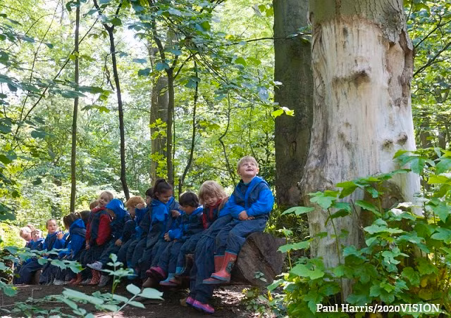 Việc học ngoài trời đang chứng tỏ mang lại nhiều lợi ích cho trẻ em.