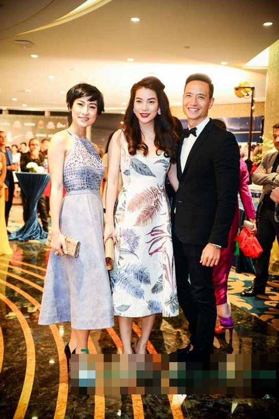 Kim Lý vẫn luôn luôn ở bên cạnh Ngọc Ánh trong sự kiện