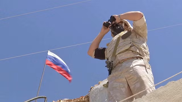 Binh sĩ Nga ở Syria.