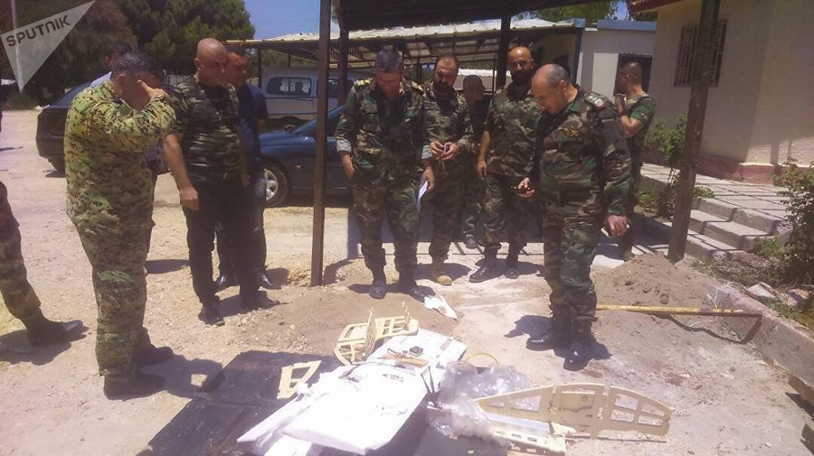 Chiếc UAV được cho là làm từ các bộ phận có nguồn gốc từ các nước phương tây