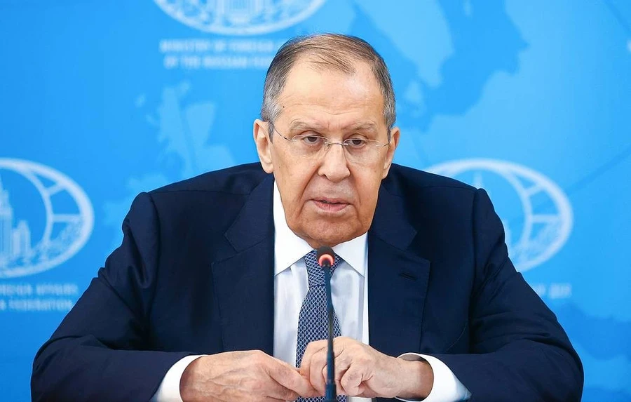 Ngoại trưởng Nga Lavrov.