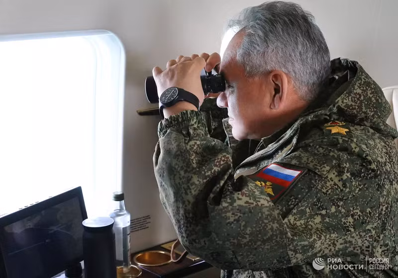  Bộ trưởng Quốc phòng Nga Sergei Shoigu.