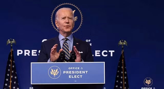 TT đắc cử Mỹ Joe Biden.