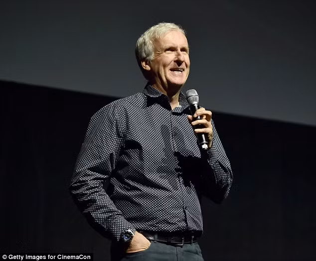 Đạo diễn James Cameron tại CinemaCon (Ảnh: Getty) 