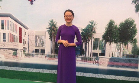 Phương Mỹ Chi diện áo dài duyên dáng như thiếu nữ - Ảnh 6 Phuong My Chi dien ao dai duyen dang nhu thieu nu - Anh 6