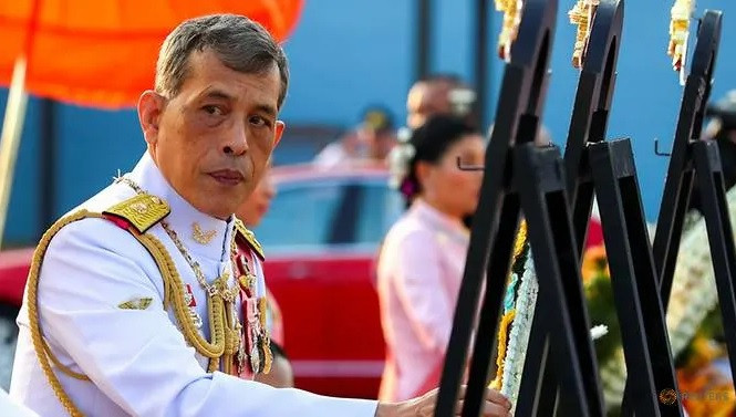 Quốc vương Thái lan Vajirusongkorn.