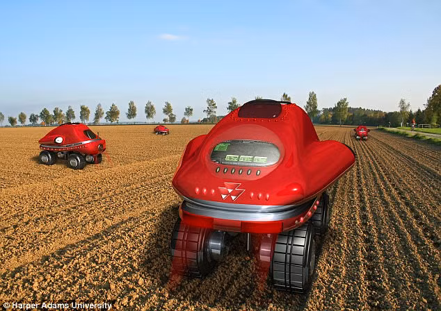 Robot có thể tự gieo hạt Robot có thể tự gieo hạt