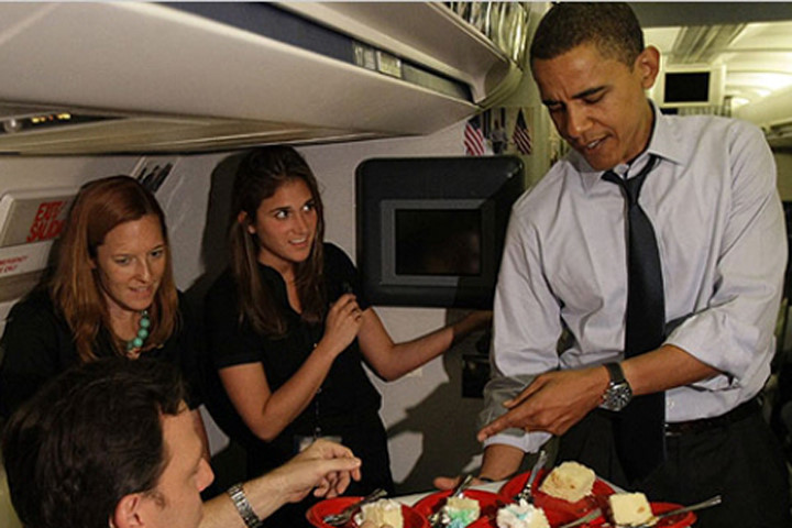 Tổng thống Obama được vợ tổ chức sinh nhật hoàng tráng
