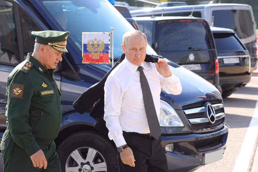 Diễn đàn Kỹ thuật-Quân sự Quốc tế Army-2022 do Tổng thống Nga Vladimir Putin khai mạc tại Trung tâm Triển lãm và Hội nghị Patriot