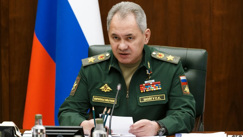 Bộ trưởng Quốc phòng Nga Sergey Shoigu.