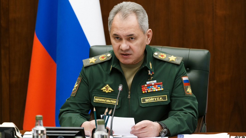 Bộ trưởng Quốc phòng Nga Sergey Shoigu.