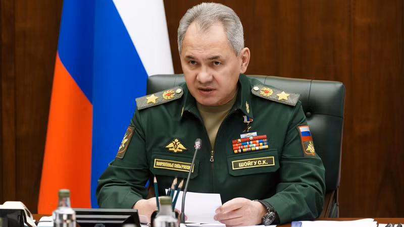 Bộ trưởng Quốc phòng Nga Sergey Shoigu.