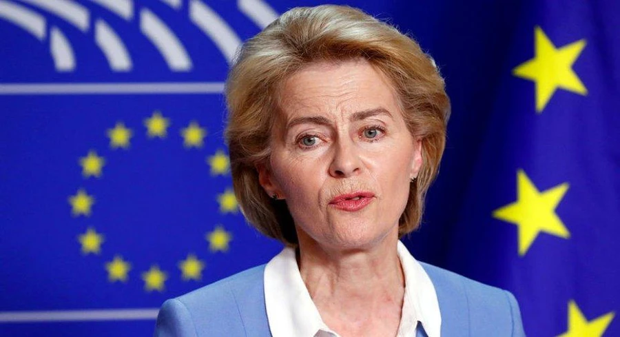 Chủ tịch Ủy ban châu Âu Ursula von der Leyen.