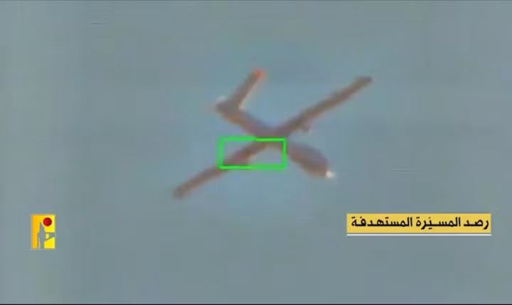 Video Hezbollah hạ UAV Hermes 900 của Israel trên bầu trời Lebanon