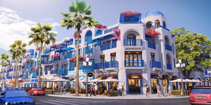 Shophouse phân khu Festival Town tại NovaWorld Phan Thiet.