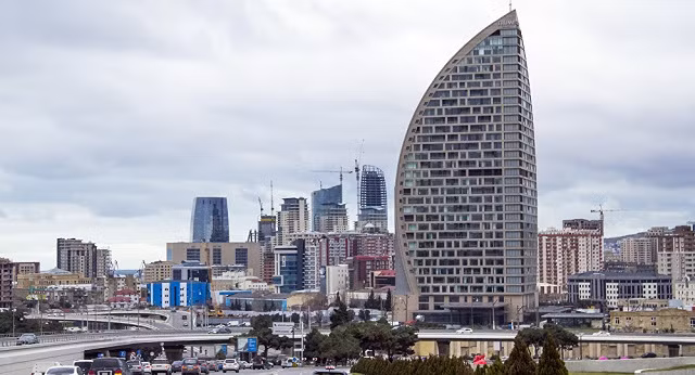 Tòa nhà Trump cao 33 tầng ở thành phố Baku