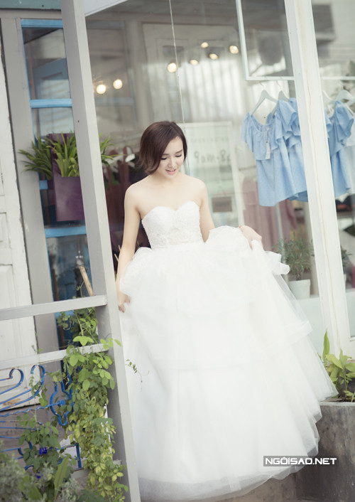 Cao Thanh Thảo My hóa cô dâu thiên thần ảnh 4 IL-8150-4435-1421460091.jpg