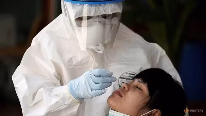 Xét nghiệm Covid-19 ở Thái Lan.