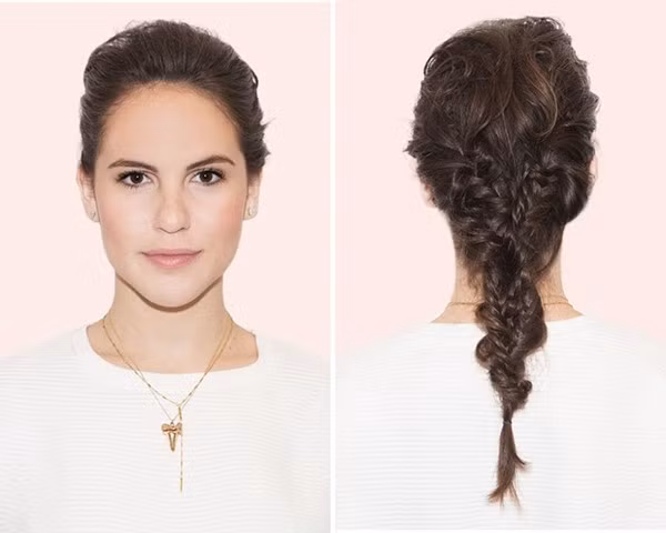 tạo kiểu tóc khi đầu bết bẩn 5