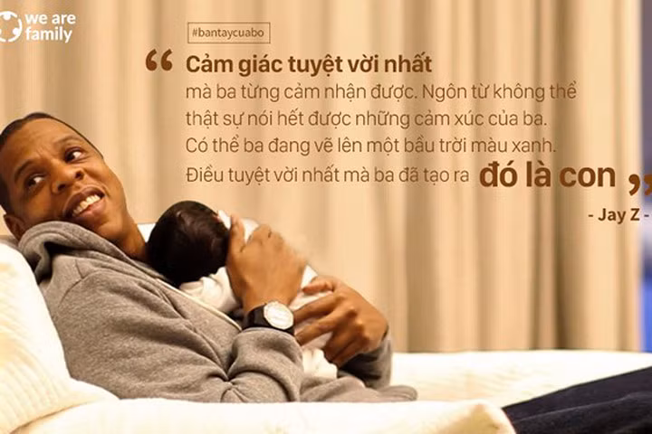 Cảm ơn bố, điều kỳ diệu của con!