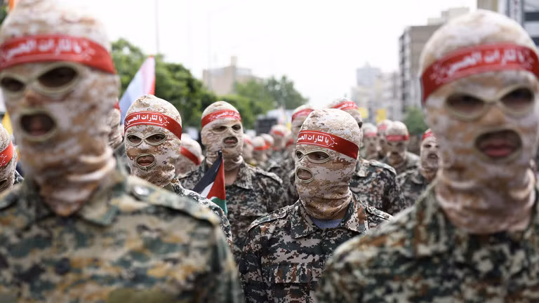 Các thành viên Lực lượng Vệ binh Cách mạng Hồi giáo (IRGC). (Ảnh: Getty Images)