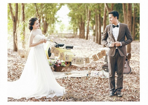 Bộ ảnh cưới đẹp lung linh chưa từng công bố của Duy Nhân - Ảnh 18