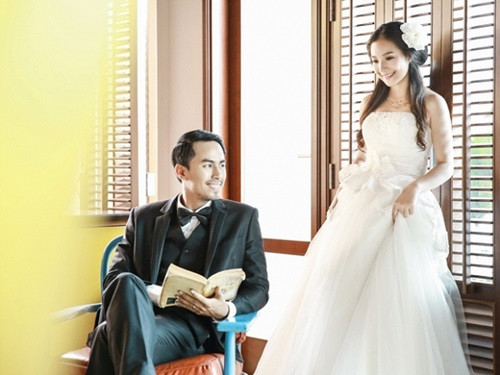 Bộ ảnh cưới đẹp lung linh chưa từng công bố của Duy Nhân - Ảnh 8