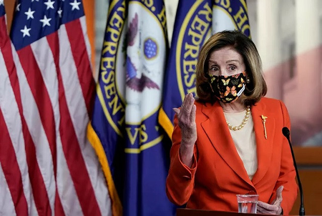  Chủ tịch Hạ viện Mỹ Pelosi.