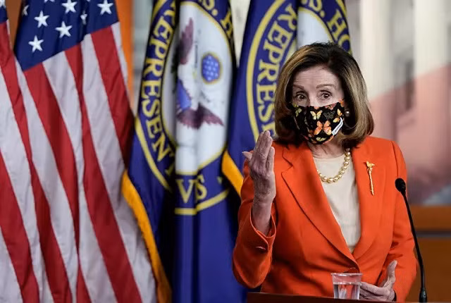  Chủ tịch Hạ viện Mỹ Pelosi.