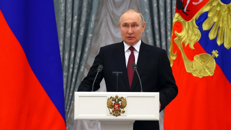 Tổng thống Nga Vladimir Putin.