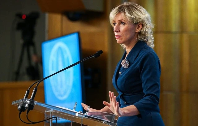 Phát ngôn viên Bộ Ngoại giao Nga Maria Zakharova