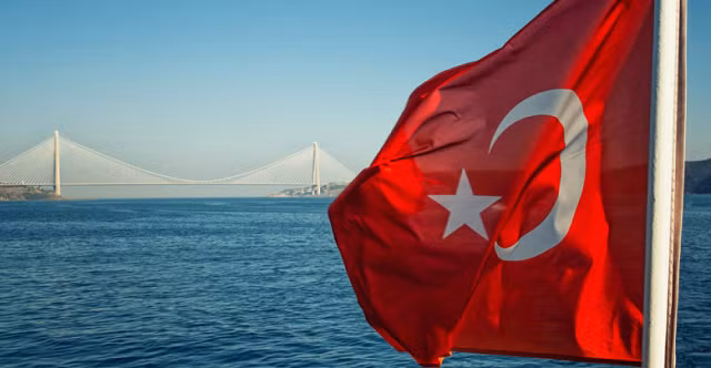 Quốc kỳ Thổ Nhĩ Kỳ.