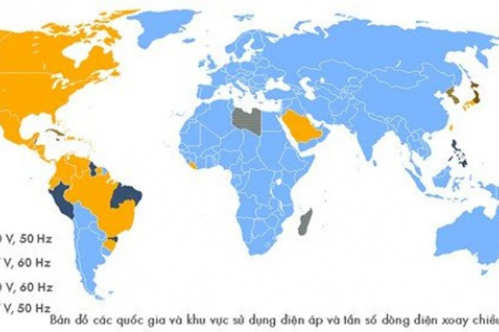 Vì sao Việt Nam sử dụng điện áp 220v mà Nhật Bản lại chỉ dùng loại 110v?