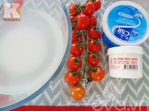 Cách làm mứt cà chua bi dẻo ngon, thơm ngọt