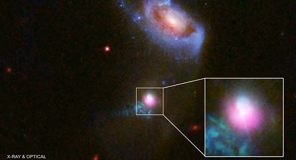 Các nhà thiên văn Mỹ đã phát hiện ra một hố đen siêu khủng nằm cách Trái đất 800 triệu năm ánh sáng.