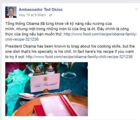 Học cách làm món tủ của Tổng thống Mỹ Obama - Ảnh 2 Hoc cach lam mon tu cua Tong thong My Obama - Anh 2