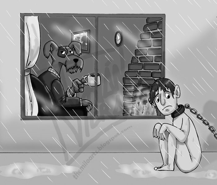 Đừng bao giờ để người bạn trung thành của mình cô đơn ngoài trời mưa lạnh! Đừng bao giờ để người bạn trung thành của mình cô đơn ngoài trời mưa lạnh!