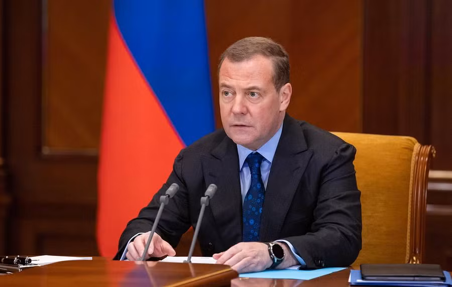 Phó chủ tịch Hội đồng An ninh Nga Dmitry Medvedev.