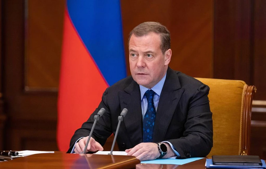 Phó chủ tịch Hội đồng An ninh Nga Dmitry Medvedev.