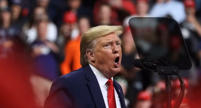 TT Mỹ Donald Trump chỉ trích ứng cử viên TT của đảng Dân chủ Joe Biden.