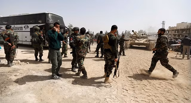 Quân đội Syria ở Harasta