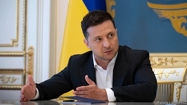 Tổng thống Ukraine Zelensky.