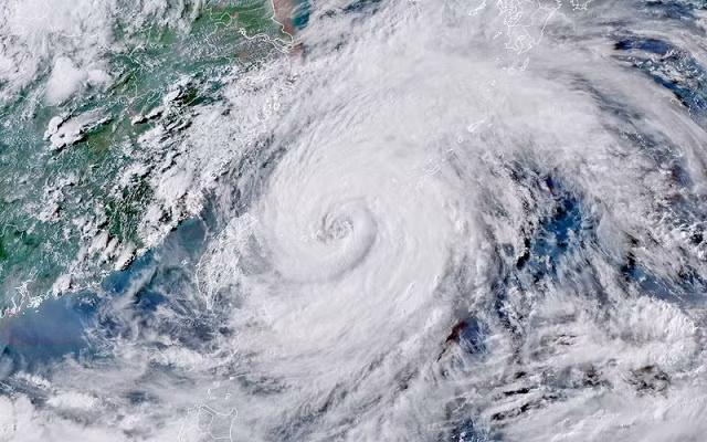 Bão In-Fa dự kiến đổ bộ vào Trung Quốc vào cuối tuần này.