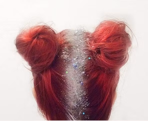 Tóc kim tuyến - xu hướng mới khiến giới trẻ mê mệt ảnh 9