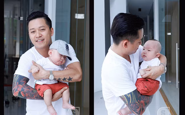 Ảnh đời thường cực đẹp trai của con trai Tuấn Hưng ảnh 10