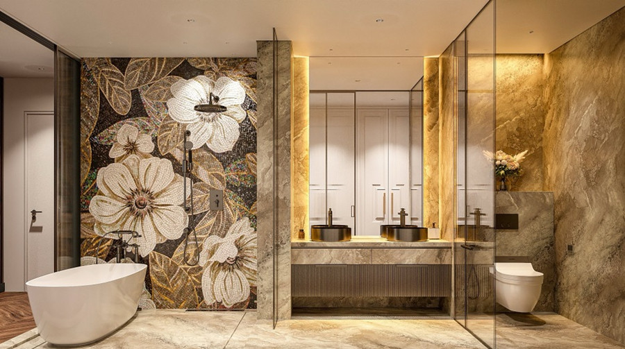 Giá trị thượng lưu của Sunshine Crystal River còn được chăm chút bởi không gian thư giãn riêng tư, với các thiết bị Gessi nổi bật về kiểu dáng thiết kế và màu sắc sang trọng, vừa tuân thủ các yêu cầu khắt khe về sự nhất quán và tinh tế trong thẩm mỹ, vừa đáp ứng nhu cầu về trải nghiệm thư giãn, chăm sóc sức khỏe, cũng như định hình nên các phong cách nghỉ dưỡng theo hướng cá nhân hoá theo “gout” của khách hàng tầm cao. Giá trị thượng lưu của Sunshine Crystal River còn được chăm chút bởi không gian thư giãn riêng tư, với các thiết bị Gessi nổi bật về kiểu dáng thiết kế và màu sắc sang trọng, vừa tuân thủ các yêu cầu khắt khe về sự nhất quán và tinh tế trong thẩm mỹ, vừa đáp ứng nhu cầu về trải nghiệm thư giãn, chăm sóc sức khỏe, cũng như định hình nên các phong cách nghỉ dưỡng theo hướng cá nhân hoá theo “gout” của khách hàng tầm cao.