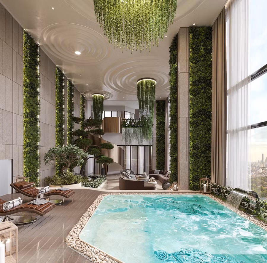 Không gian đậm chất nghỉ dưỡng tại gia với tầm view tuyệt đẹp ra sông Hồng, hồ Tây hay sân golf Ciputra của các căn hộ dịch vụ mang phong cách “Multi - Resort trên không” sẽ là điểm nhấn đắt giá khi Sunshine Wonder Tower hoàn thiện và đi vào hoạt động.